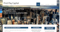 Desktop Screenshot of firstpaycapital.com